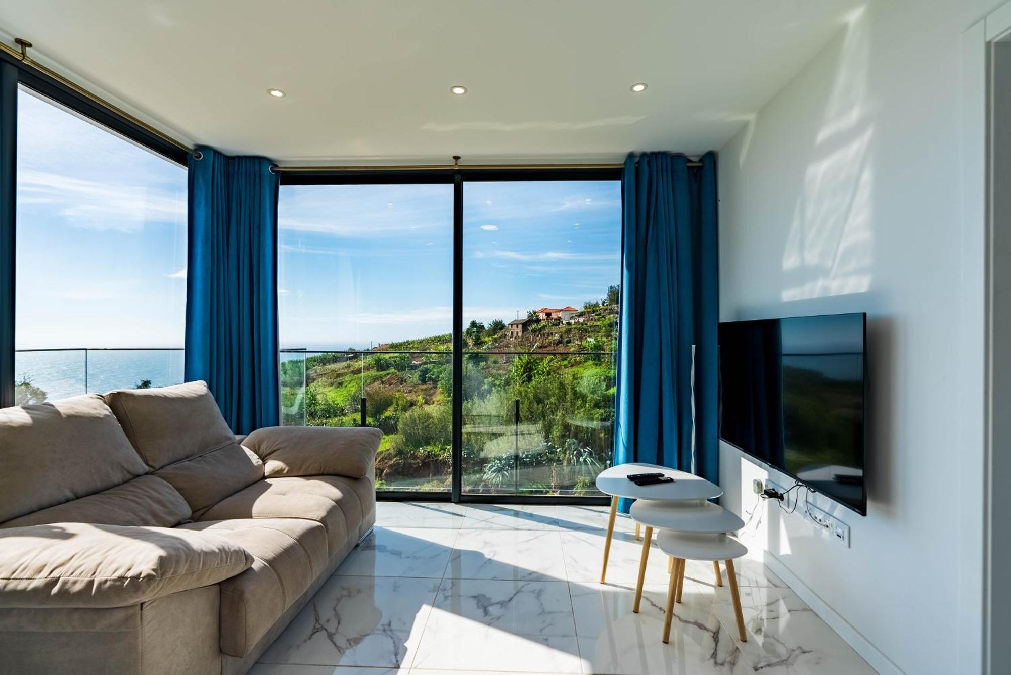 Casa Branca, Beautiful Sea View Lejlighed Estreito Da Calheta Eksteriør billede
